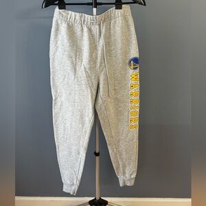 Warriors Gray Kids Joggers